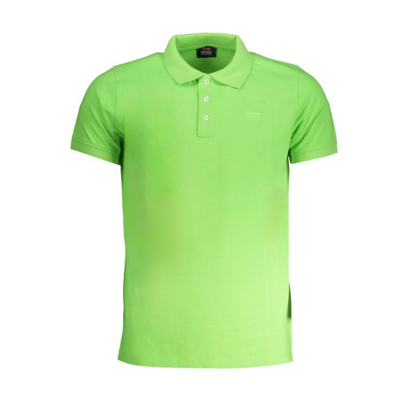 NORWAY 1963 POLO MANICHE CORTE UOMO VERDE NORWAY 1963 POLO MANICHE CORTE UOMO VERDE
