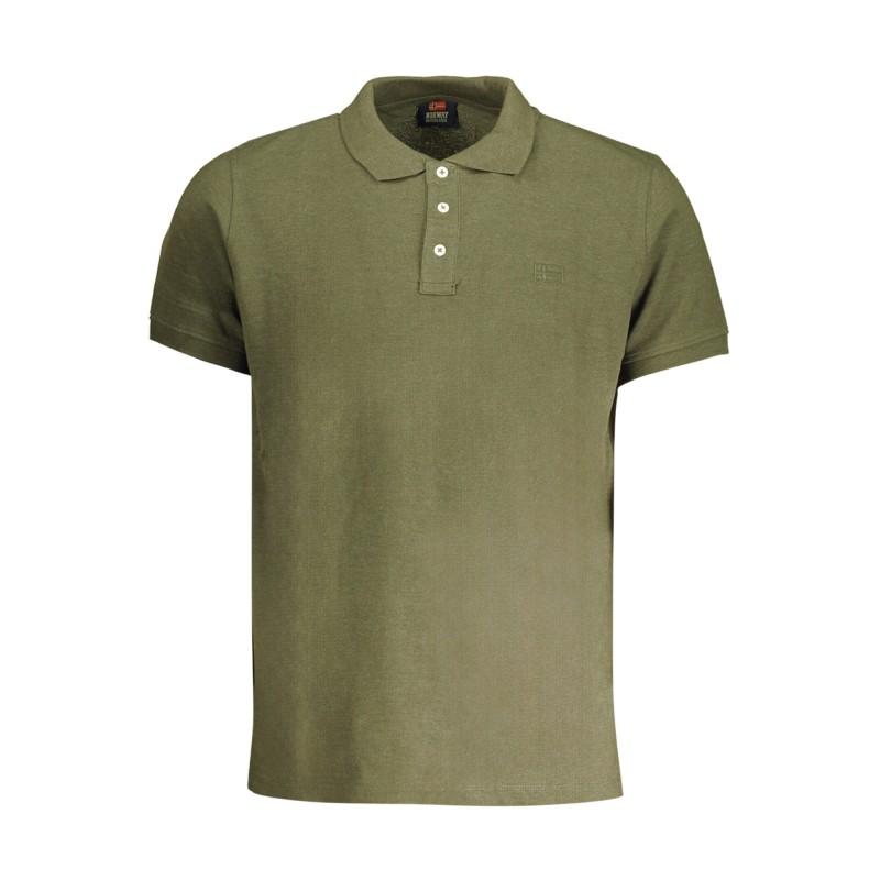 NORWAY 1963 POLO MANICHE CORTE UOMO VERDE NORWAY 1963 POLO MANICHE CORTE UOMO VERDE