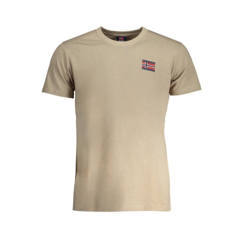 NORWAY 1963 T-SHIRT MANICHE CORTE UOMO BEIGE NORWAY 1963 T-SHIRT MANICHE CORTE UOMO BEIGE