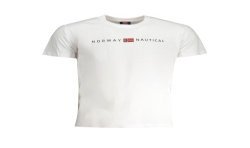 NORWAY 1963 T-SHIRT MANICHE CORTE UOMO BIANCO