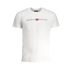 NORWAY 1963 T-SHIRT MANICHE CORTE UOMO BIANCO