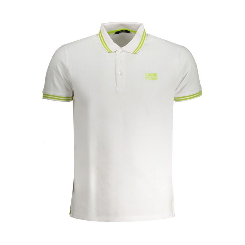 CAVALLI CLASS POLO MANICHE CORTE UOMO BIANCO CAVALLI CLASS POLO MANICHE CORTE UOMO BIANCO