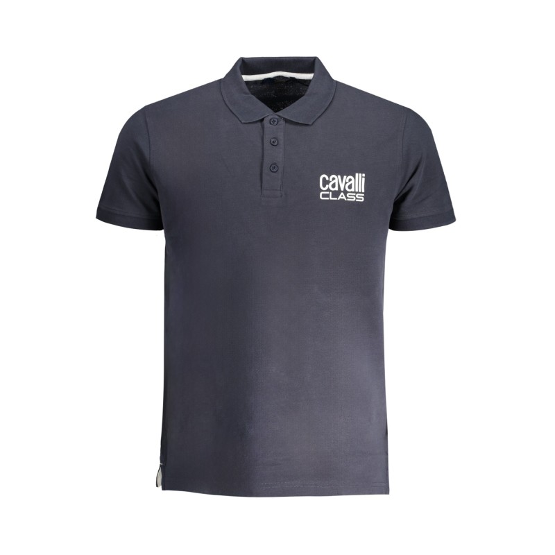 CAVALLI CLASS POLO MANICHE CORTE UOMO BLU CAVALLI CLASS POLO MANICHE CORTE UOMO BLU