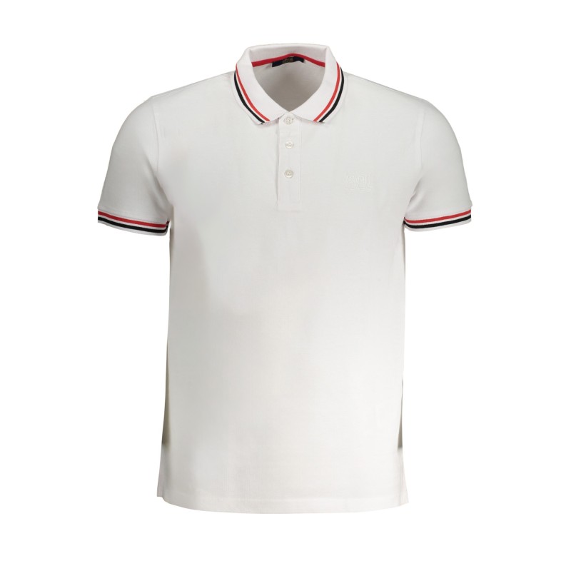 CAVALLI CLASS POLO MANICHE CORTE UOMO BIANCO CAVALLI CLASS POLO MANICHE CORTE UOMO BIANCO