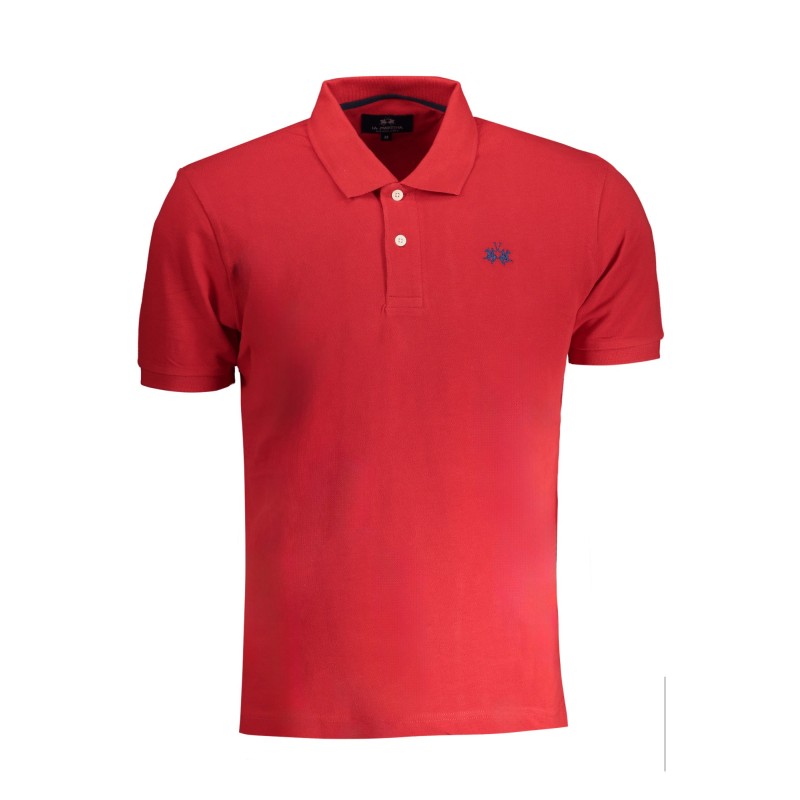 LA MARTINA POLO MANICHE CORTE UOMO ROSSO LA MARTINA POLO MANICHE CORTE UOMO ROSSO