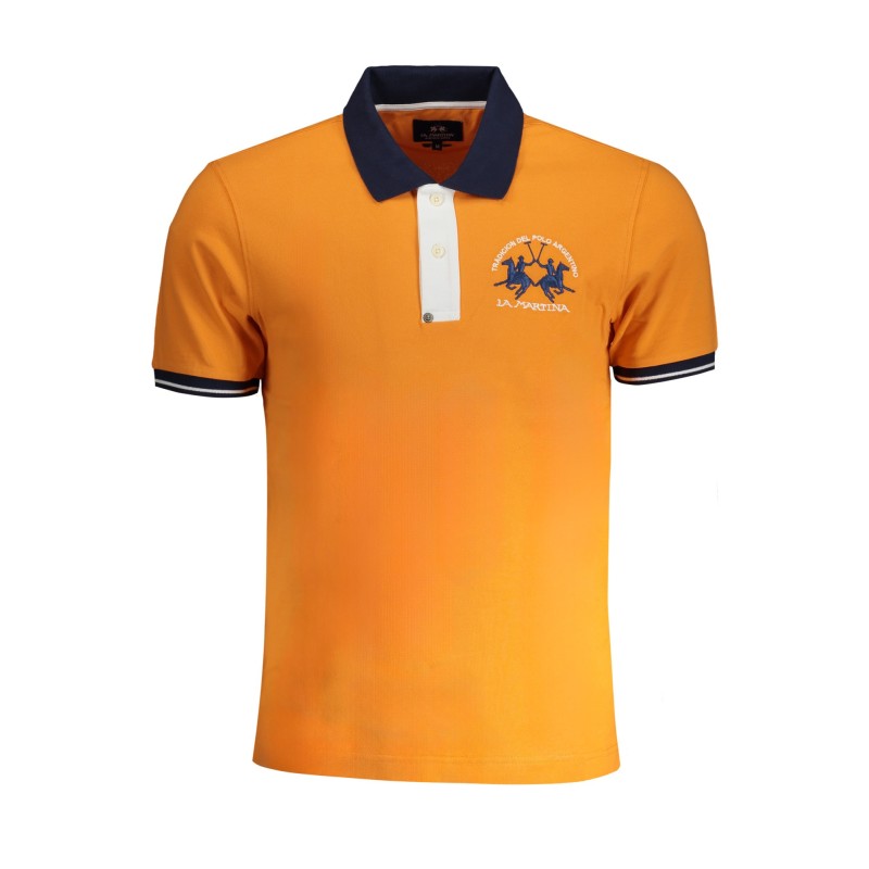 LA MARTINA POLO MANICHE CORTE UOMO ARANCIO LA MARTINA POLO MANICHE CORTE UOMO ARANCIO