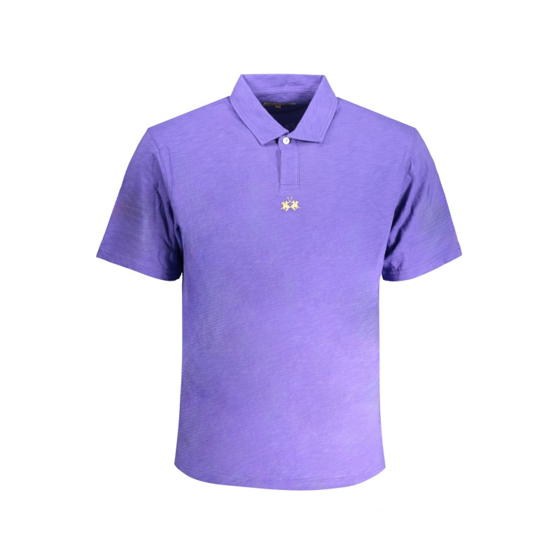 LA MARTINA POLO MANICHE CORTE UOMO VIOLA LA MARTINA POLO MANICHE CORTE UOMO VIOLA