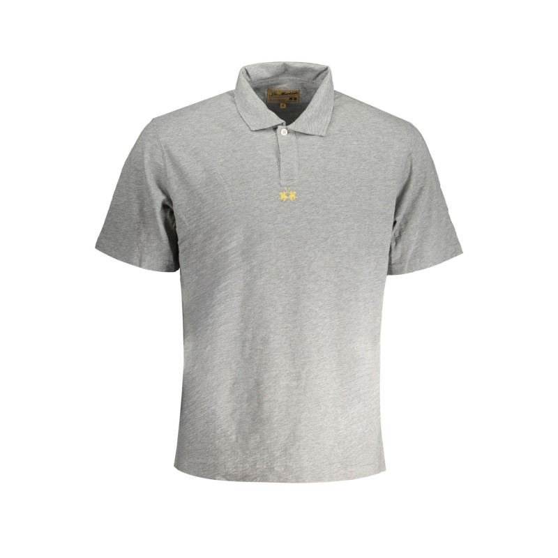 LA MARTINA POLO MANICHE CORTE UOMO GRIGIO LA MARTINA POLO MANICHE CORTE UOMO GRIGIO