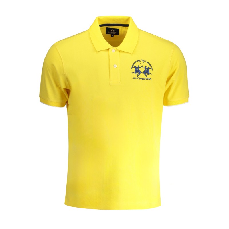 LA MARTINA POLO MANICHE CORTE UOMO GIALLO LA MARTINA POLO MANICHE CORTE UOMO GIALLO