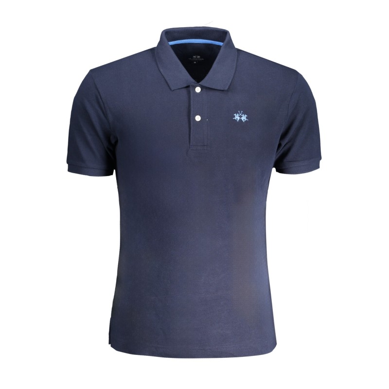 LA MARTINA POLO MANICHE CORTE UOMO BLU LA MARTINA POLO MANICHE CORTE UOMO BLU