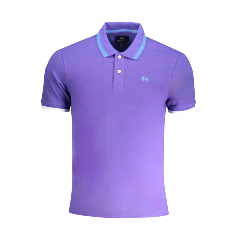 LA MARTINA POLO MANICHE CORTE UOMO VIOLA LA MARTINA POLO MANICHE CORTE UOMO VIOLA