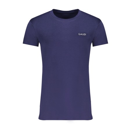 GAUDÌ T-SHIRT MANICHE CORTE UOMO BLU