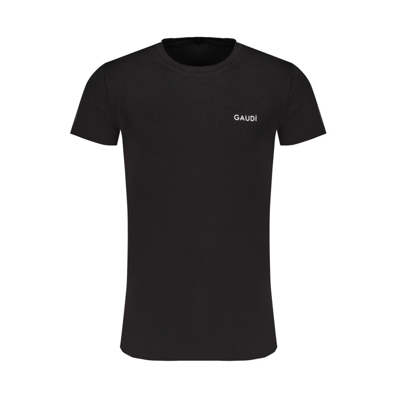 GAUDÌ T-SHIRT MANICHE CORTE UOMO NERO GAUDÌ T-SHIRT MANICHE CORTE UOMO NERO