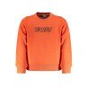 K-WAY FELPA SENZA ZIP BAMBINO ARANCIO