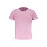 K-WAY T-SHIRT MANICHE CORTE BAMBINA ROSA