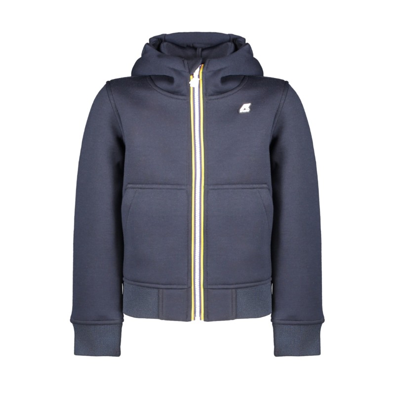 K-WAY GIACCA SPORTIVA BAMBINO BLU K-WAY GIACCA SPORTIVA BAMBINO BLU