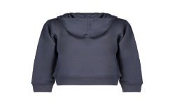 K-WAY FELPA CON ZIP BAMBINO BLU