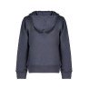 K-WAY FELPA CON ZIP BAMBINO BLU