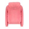 K-WAY FELPA CON ZIP BAMBINA ROSA