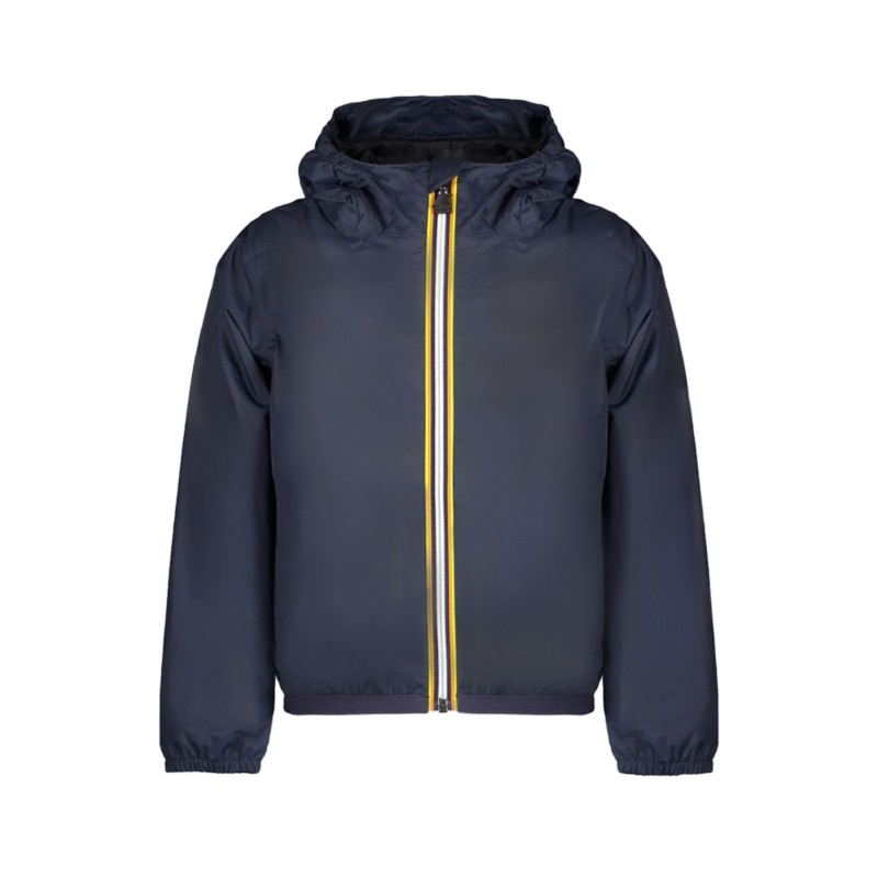 K-WAY GIACCA SPORTIVA BAMBINO BLU K-WAY GIACCA SPORTIVA BAMBINO BLU