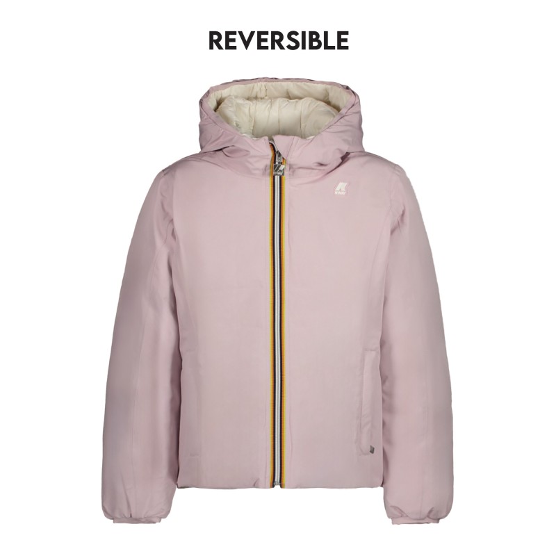 K-WAY PIUMINO BAMBINA ROSA K-WAY PIUMINO BAMBINA ROSA