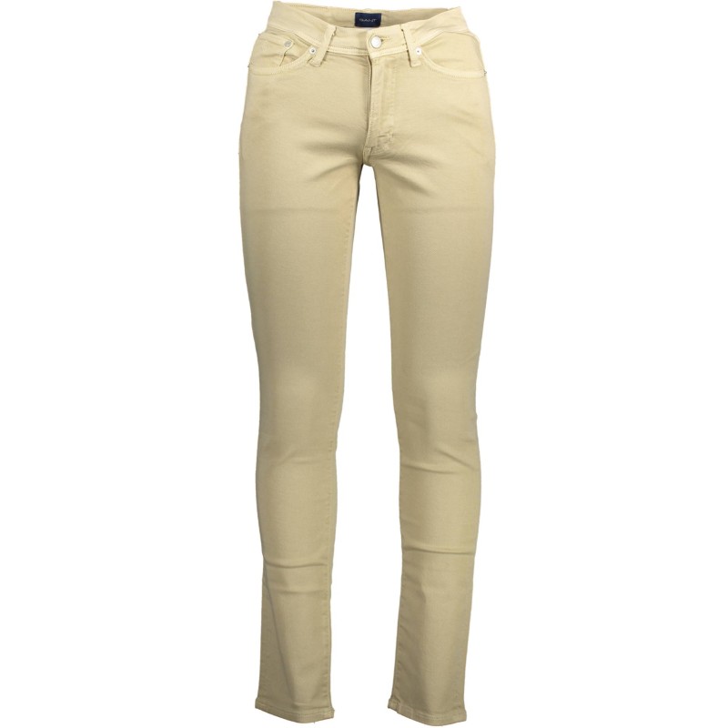 GANT PANTALONE UOMO BEIGE