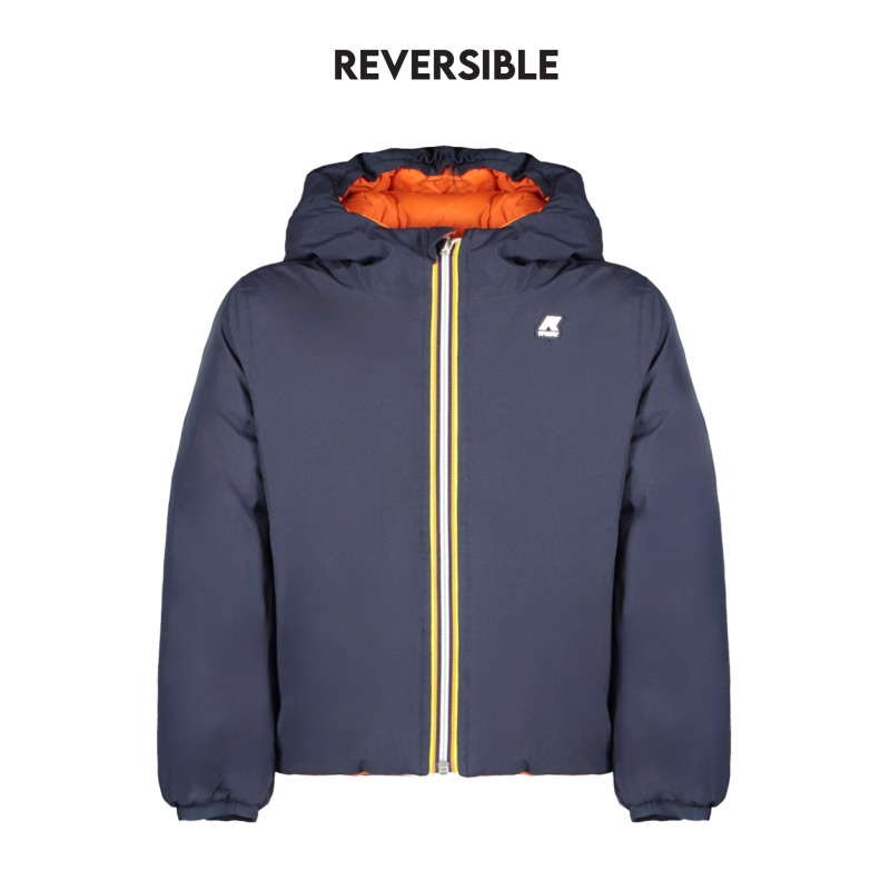 K-WAY GIUBBOTTO BAMBINO BLU K-WAY GIUBBOTTO BAMBINO BLU