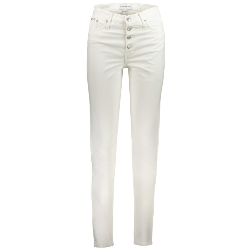 CALVIN KLEIN JEANS DENIM DONNA BIANCO CALVIN KLEIN JEANS DENIM DONNA BIANCO