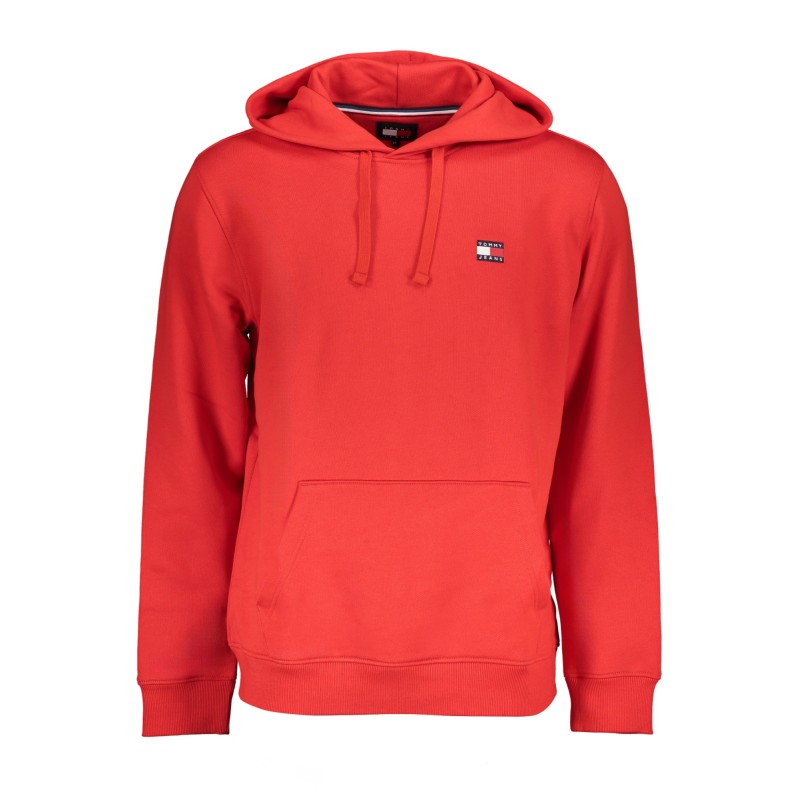 TOMMY HILFIGER FELPA SENZA ZIP UOMO ROSSO TOMMY HILFIGER FELPA SENZA ZIP UOMO ROSSO