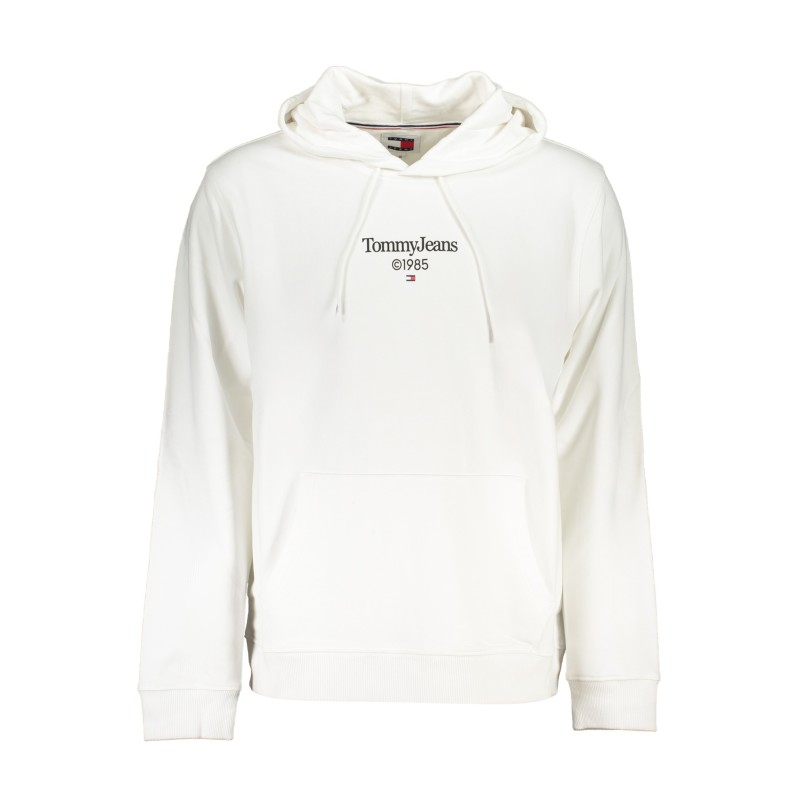 TOMMY HILFIGER FELPA SENZA ZIP UOMO BIANCO TOMMY HILFIGER FELPA SENZA ZIP UOMO BIANCO