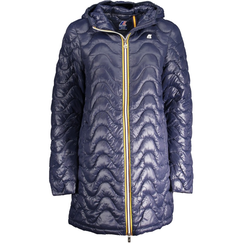 K-WAY GIUBBOTTO DONNA BLU K-WAY GIUBBOTTO DONNA BLU