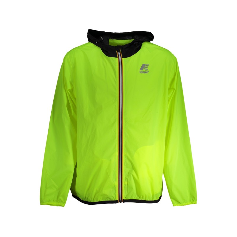 K-WAY GIACCA SPORTIVA UOMO GIALLO K-WAY GIACCA SPORTIVA UOMO GIALLO