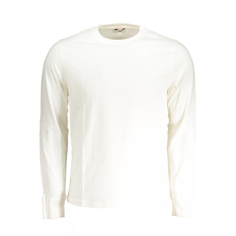 K-WAY T-SHIRT MANICHE LUNGHE UOMO BIANCO K-WAY T-SHIRT MANICHE LUNGHE UOMO BIANCO