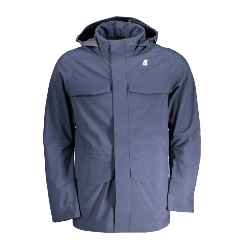 K-WAY GIACCA SPORTIVA UOMO BLU K-WAY GIACCA SPORTIVA UOMO BLU