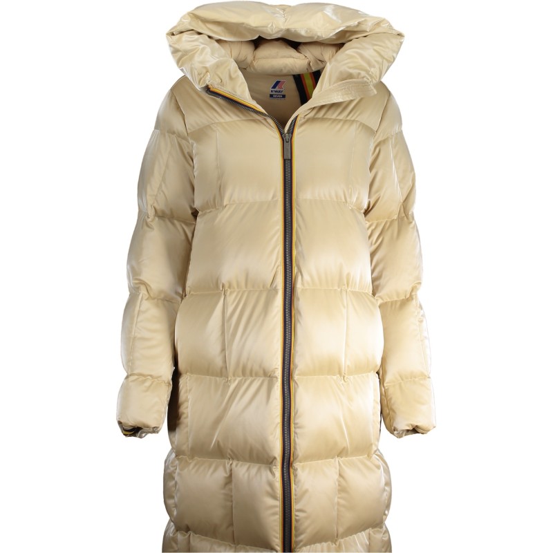 K-WAY GIUBBOTTO DONNA BEIGE K-WAY GIUBBOTTO DONNA BEIGE