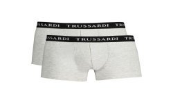 TRUSSARDI BOXER UOMO GRIGIO