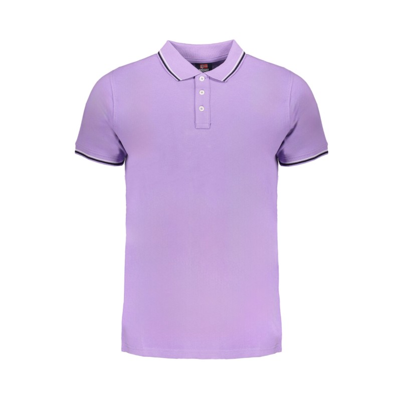 NORWAY 1963 POLO MANICHE CORTE UOMO VIOLA NORWAY 1963 POLO MANICHE CORTE UOMO VIOLA