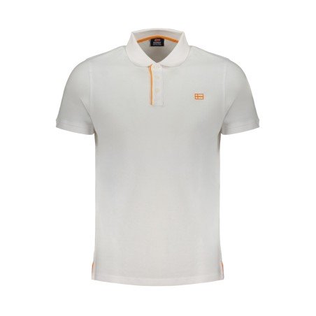 NORWAY 1963 POLO MANICHE CORTE UOMO BIANCO