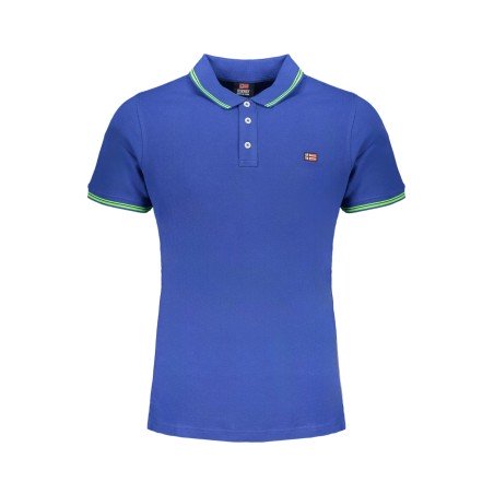 NORWAY 1963 POLO MANICHE CORTE UOMO BLU