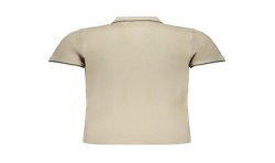 NORWAY 1963 POLO MANICHE CORTE UOMO BEIGE