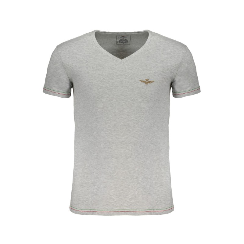 AERONAUTICA MILITARE T-SHIRT MANICHE CORTE UOMO GRIGIO AERONAUTICA MILITARE T-SHIRT MANICHE CORTE UOMO GRIGIO