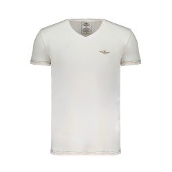 AERONAUTICA MILITARE T-SHIRT MANICHE CORTE UOMO BIANCO