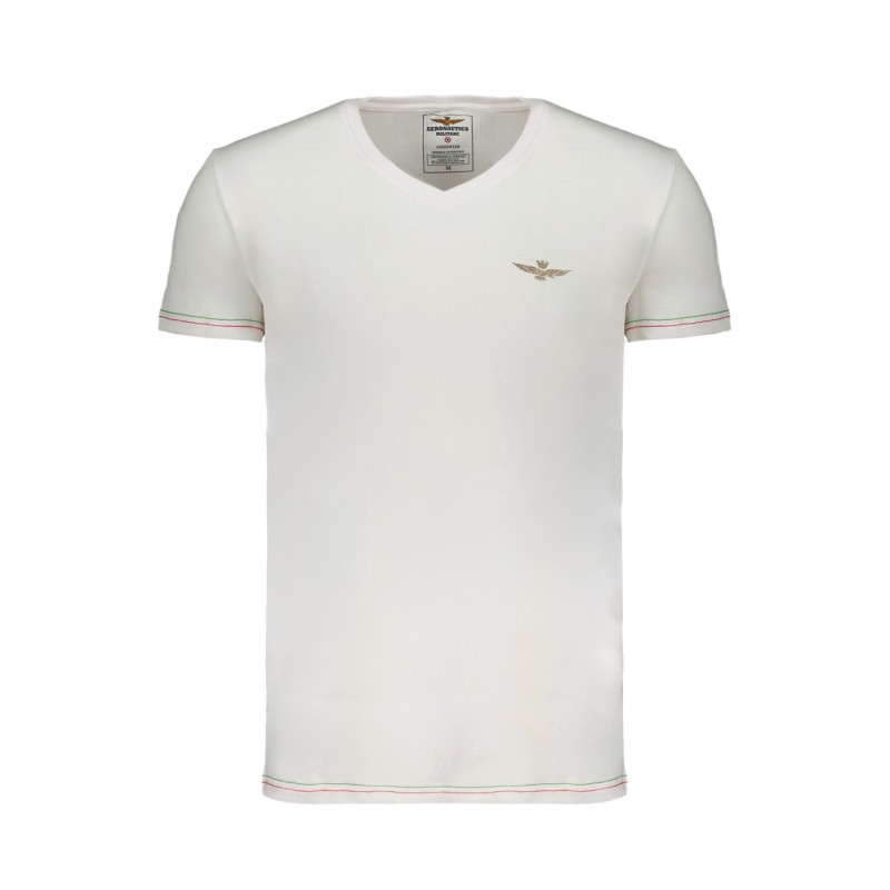 AERONAUTICA MILITARE T-SHIRT MANICHE CORTE UOMO BIANCO AERONAUTICA MILITARE T-SHIRT MANICHE CORTE UOMO BIANCO