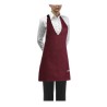 Falda Pub - 65% Polyester - 35% Cotton - Bordeaux