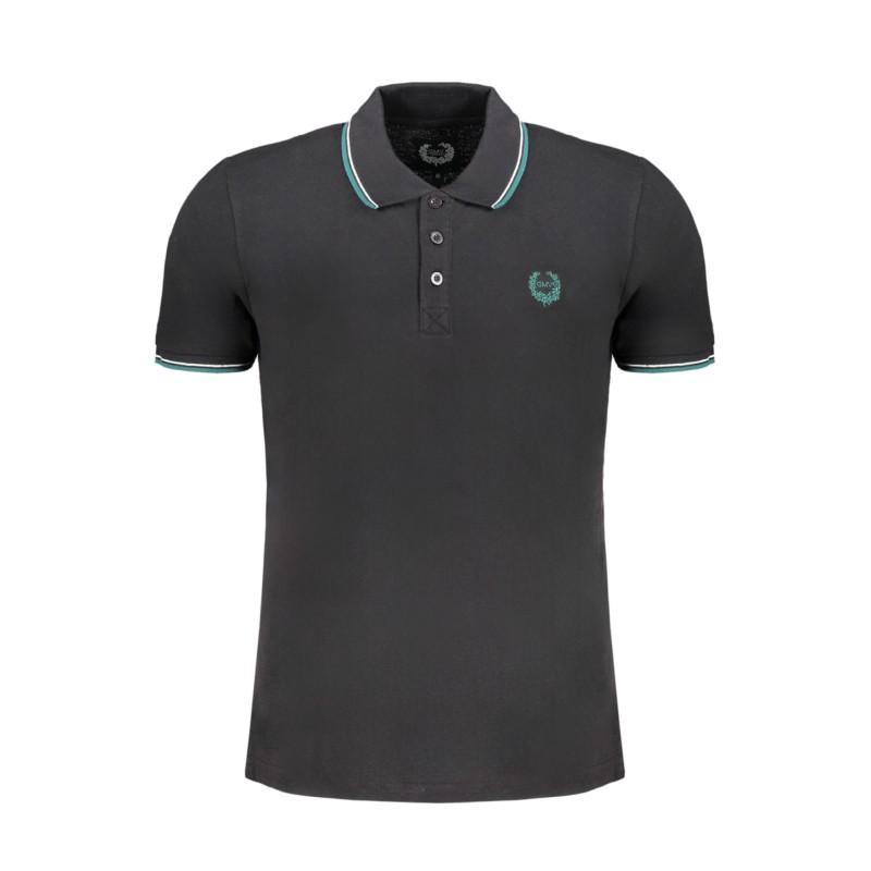 GIAN MARCO VENTURI POLO MANICHE CORTE UOMO NERO GIAN MARCO VENTURI POLO MANICHE CORTE UOMO NERO