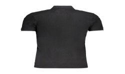 GIAN MARCO VENTURI POLO MANICHE CORTE UOMO NERO