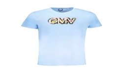 GIAN MARCO VENTURI T-SHIRT MANICHE CORTE UOMO AZZURRO