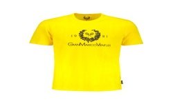 GIAN MARCO VENTURI T-SHIRT MANICHE CORTE UOMO GIALLO