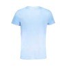 GIAN MARCO VENTURI T-SHIRT MANICHE CORTE UOMO AZZURRO