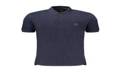 GIAN MARCO VENTURI POLO MANICHE CORTE UOMO BLU